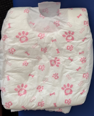 Animal diaper number 4